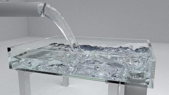 Realistic Fluid Simulation Made With Cycles preview image 1